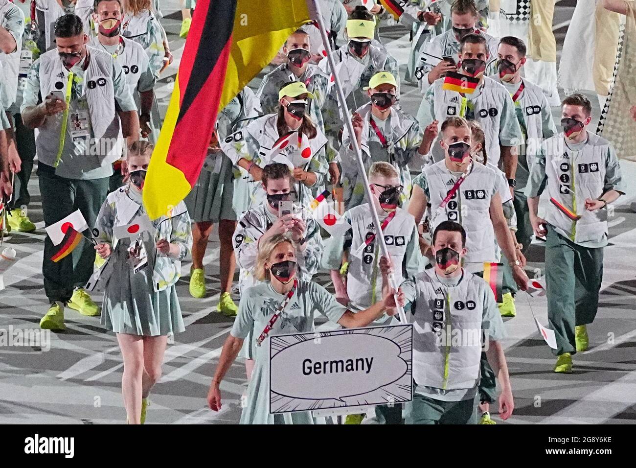 Tokyo, Japan. 23rd July, 2021. Olympics Opening ceremony at the