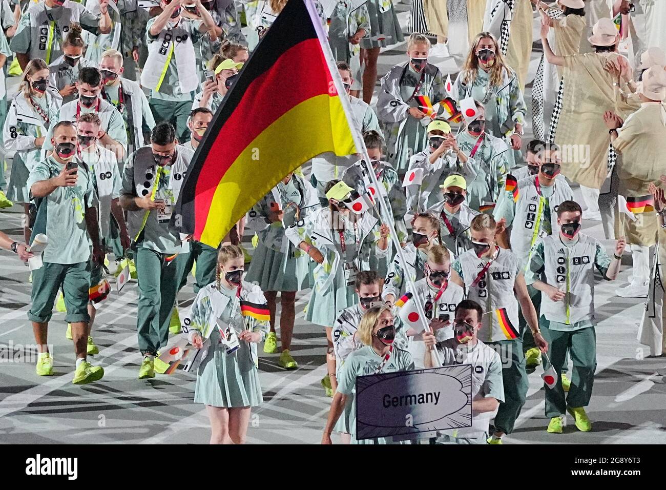 Tokyo, Japan. 23rd July, 2021. Olympics Opening ceremony at the