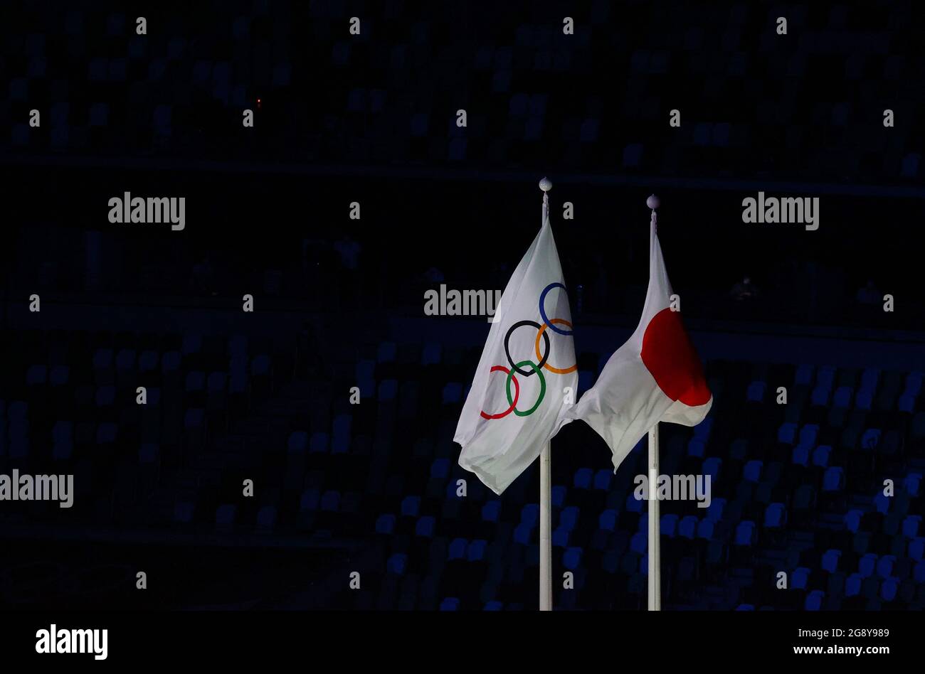 Tokyo Olympics The Tokyo Olympics Opening Ceremony Olympic Stadium Tokyo Japan July 23 21