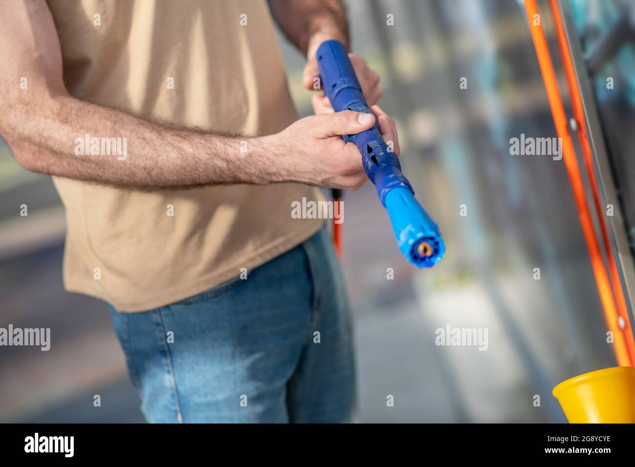 Hose spray face hires stock photography and images Alamy