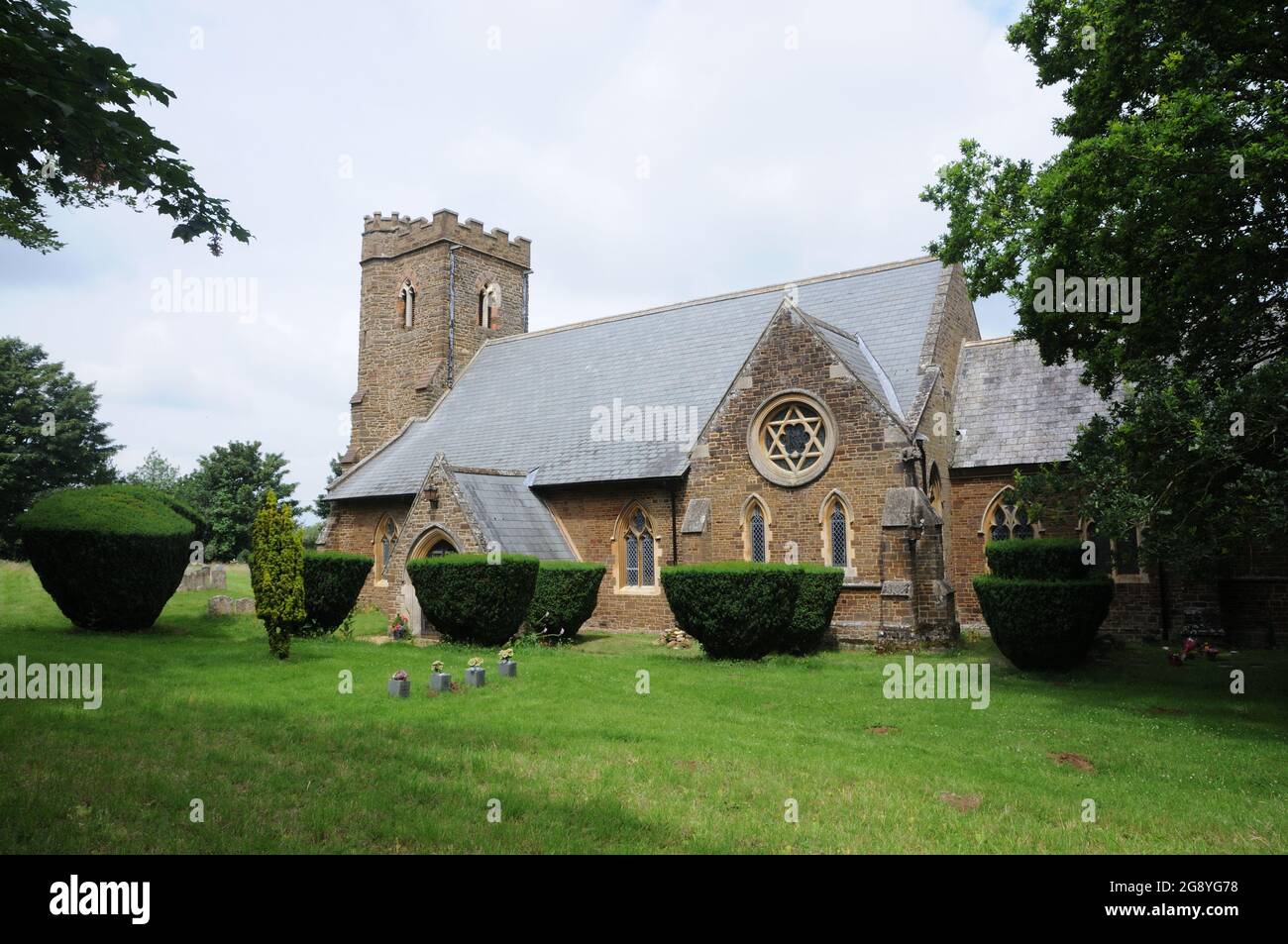 All Saints Church, Haynes, Bedfordshire Stock Photo Alamy