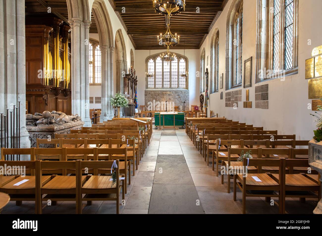 The Chapel Royal of St Peter ad Vincula, The Tower of London, Uk Stock Photo