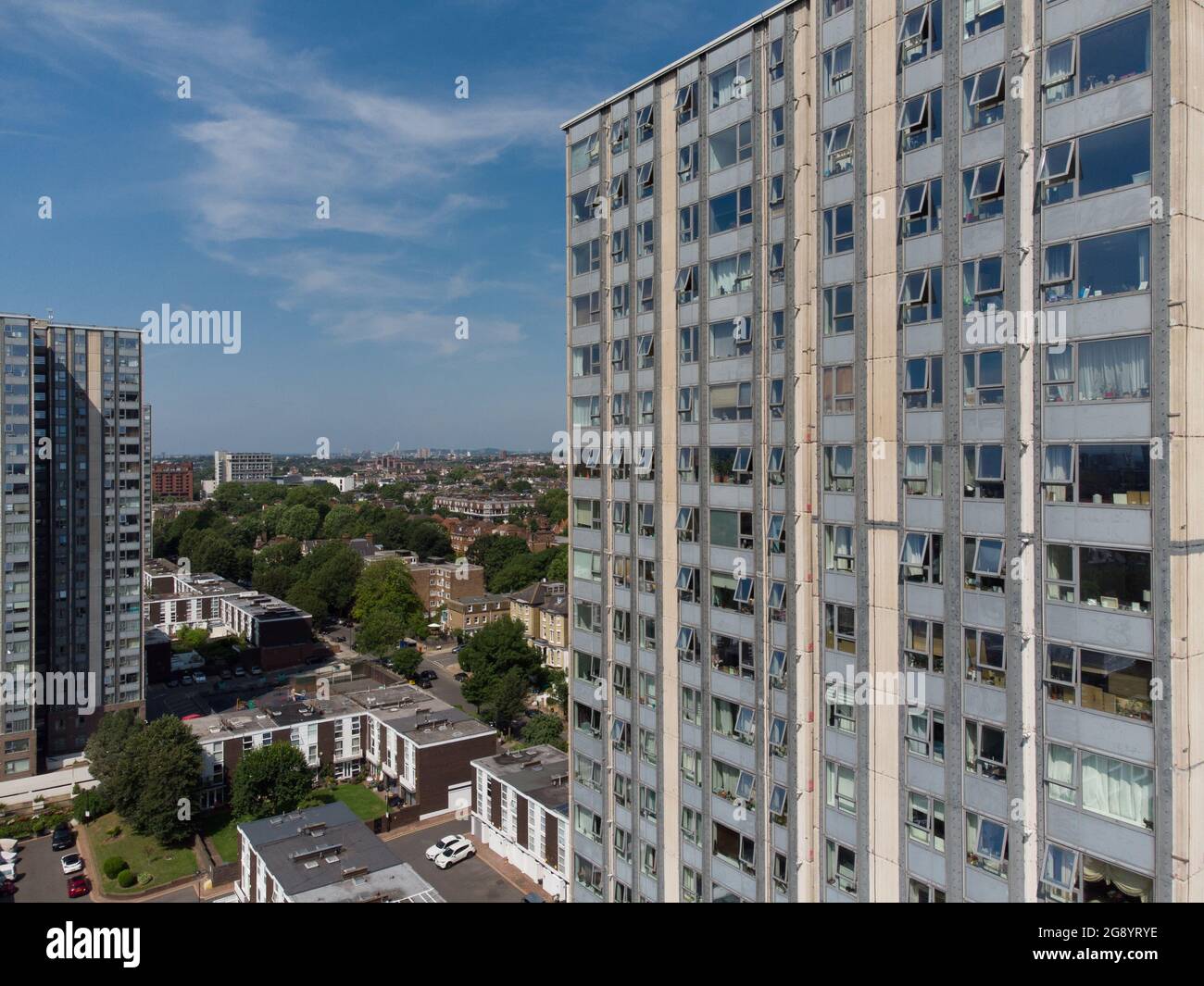Dorney flats, adelaide road, camden, london, england Stock Photo Alamy