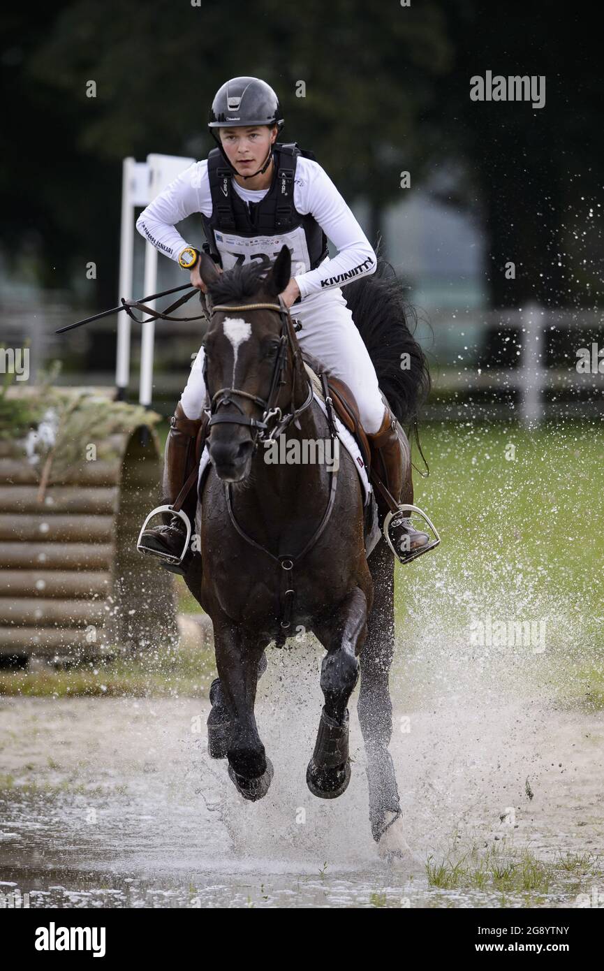 Elmo Jankari riding Soraya 243 during the cross country CCI4-S at Jardy  Eventing Show 2021 on July 17, 2021 in Marne la Coquette, France - Photo  Christophe Bricot / DPPI Stock Photo - Alamy