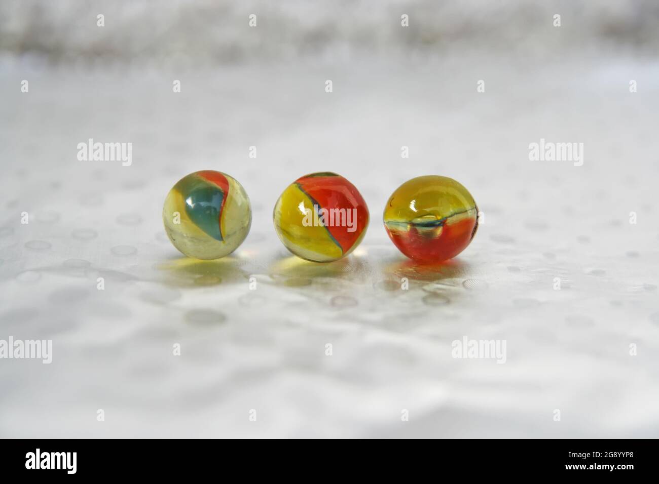 Purey Kids Marbles. Colorful glass made Marbles. Glass Marbles Stock Photo ...