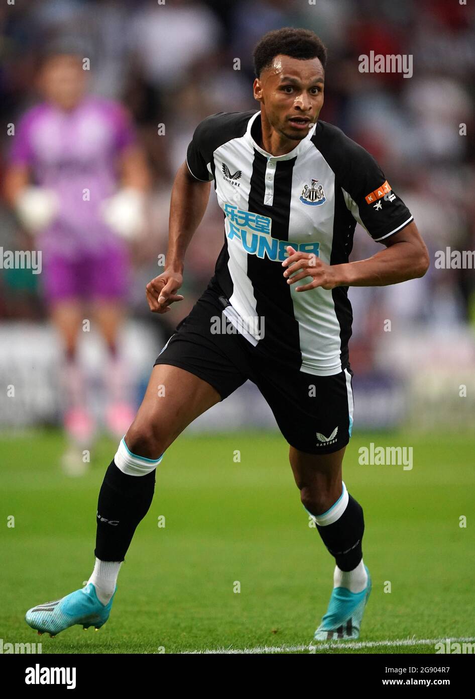Newcastle United's Jacob Murphy during the pre-season friendly match at ...