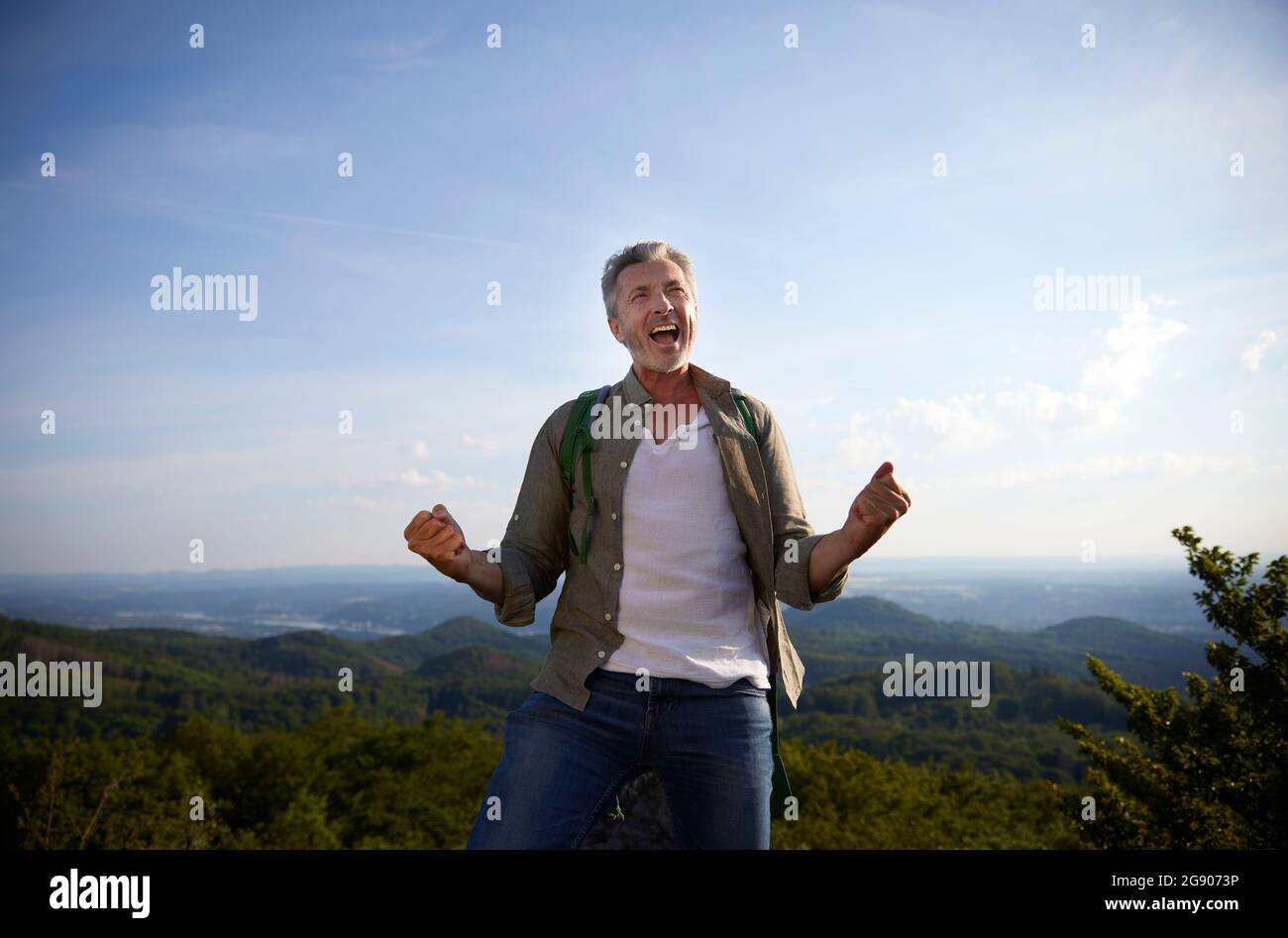 Excited adventure hi-res stock photography and images - Alamy
