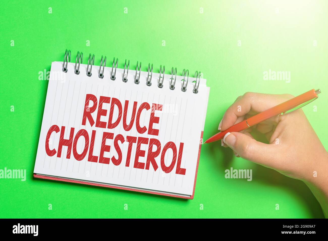 Inspiration showing sign Reduce Cholesterol. Business overview lessen the intake of saturated fats in the diet Brainstorming Problems And Solutions Stock Photo