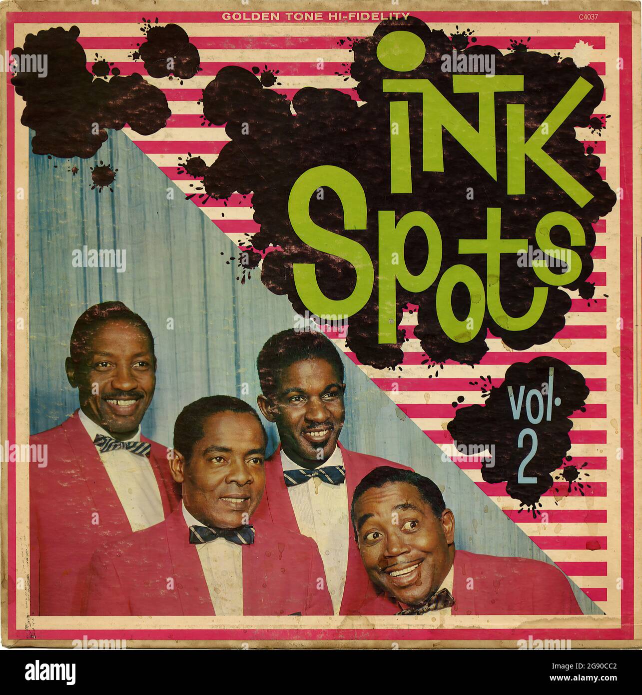 The Ink Spots ‎ Vol. 2 Vintage Vinyl Record Cover Stock Photo Alamy