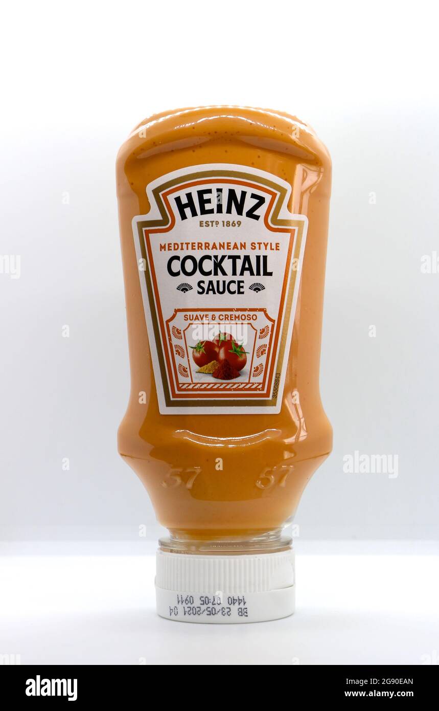 Photo of an Unopened plastic bottle of Heinz Mediterranean Style