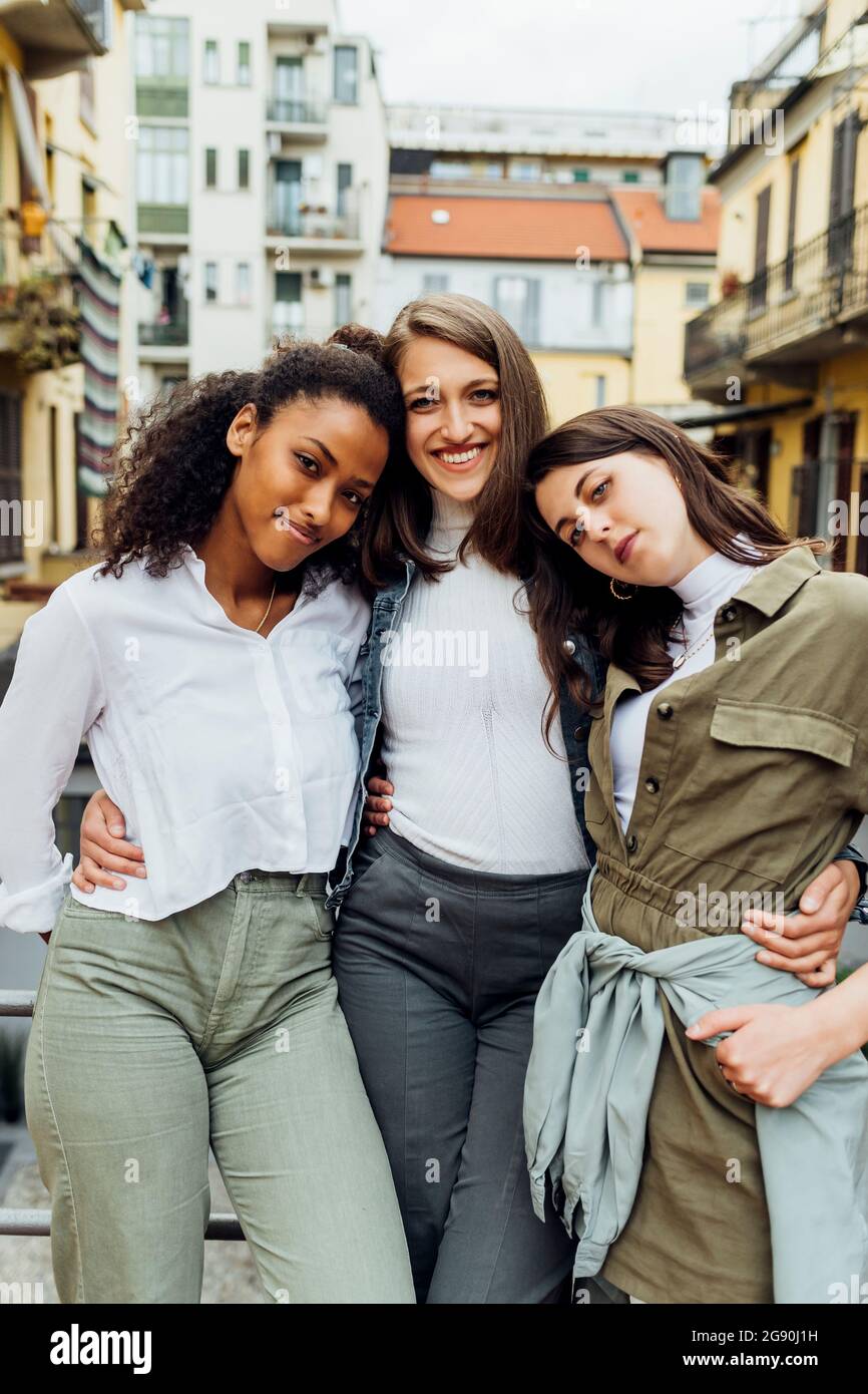 Arms around woman hi-res stock photography and images - Alamy