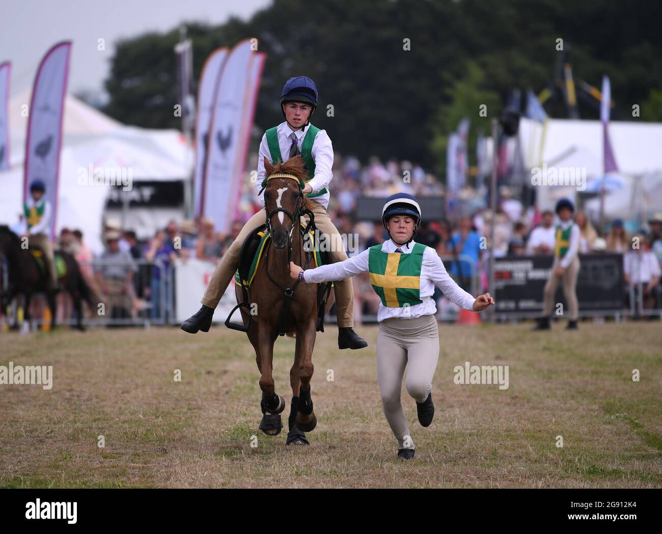 Ragley Hall, Warwick, Warwickshire, UK. 23rd July, 2021. The Game Fair