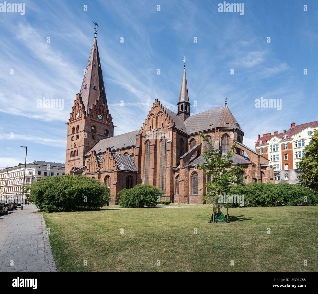 Saint Peter's Church - Malmo, Sweden Stock Photo