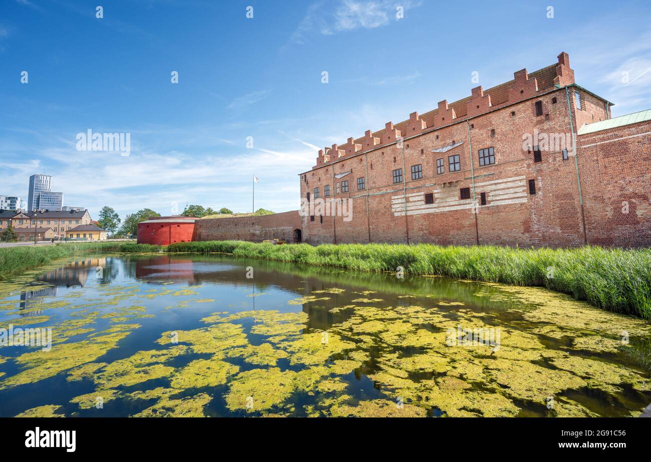 Malmo Castle (Malmohus Slott) - Malmo, Sweden Stock Photo