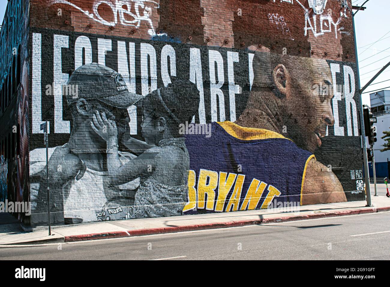 Murals and street art from the Arts District in Los Angeles California ...