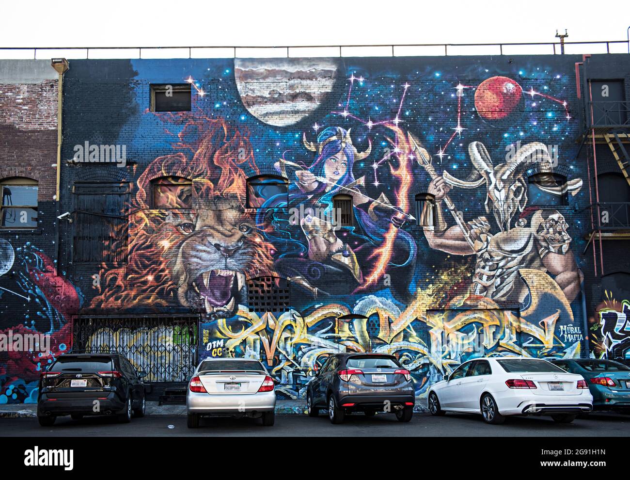 Murals and street art from the Arts District in Los Angeles California ...