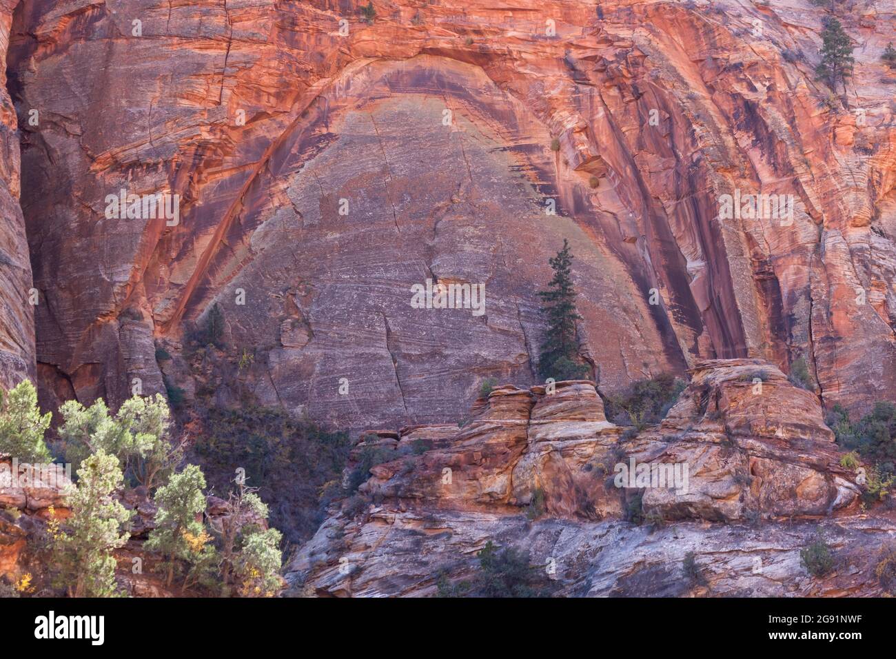 Image showcasing Erosion is causing a large arch to form in the canyon colorful canyon ...