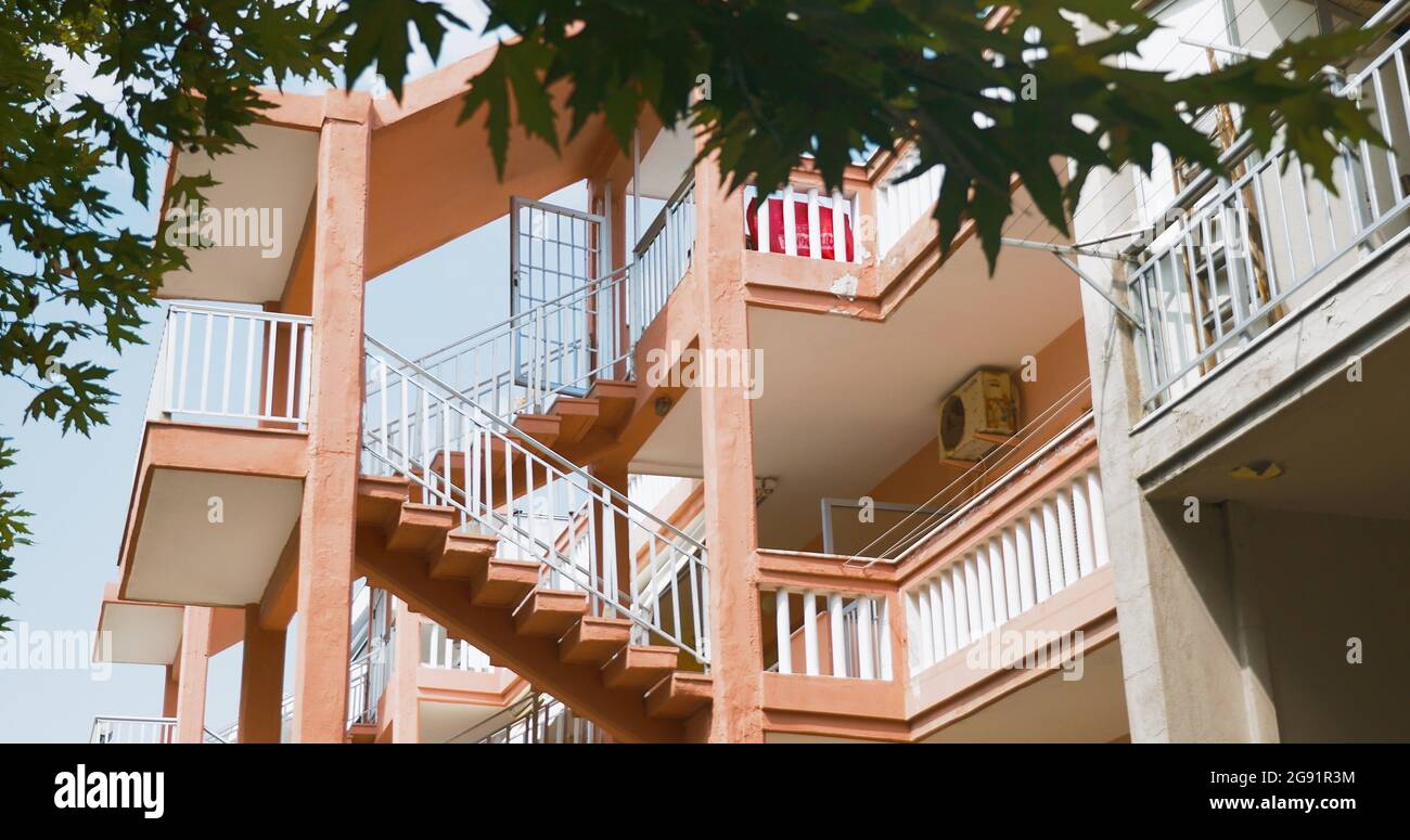 Exterior Stairs Between Levels Of Multi Storey House Stock Photo Alamy exterior-stairs-between-levels-of-multi-storey-house-stock-photo-alamy