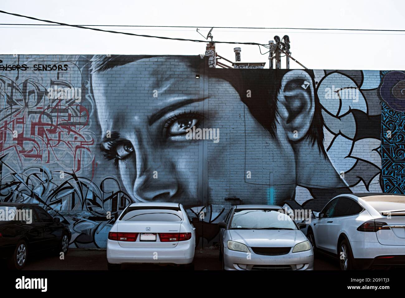 Murals and street art from the Arts District in Los Angeles California ...