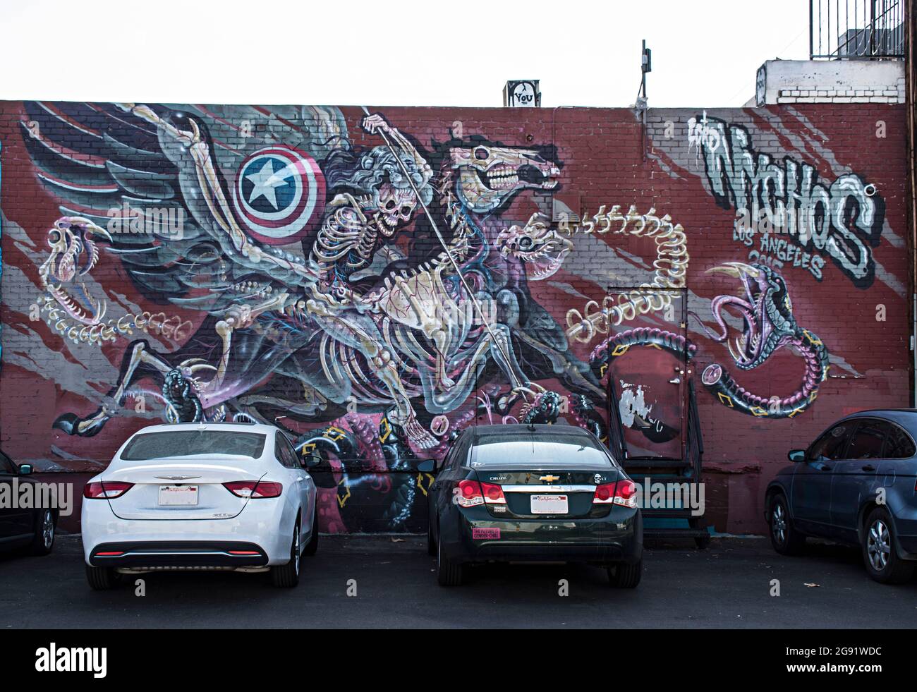 Murals and street art from the Arts District in Los Angeles California ...