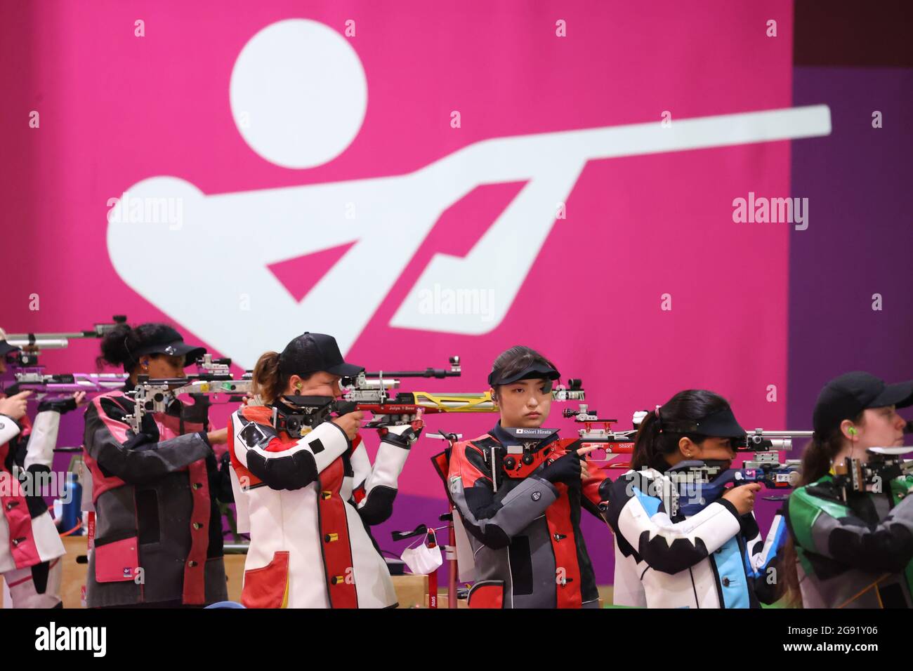 Tokyo, Japan. 24th July, 2021. Shiori Hirata (JPN) Shooting - Rifle ...