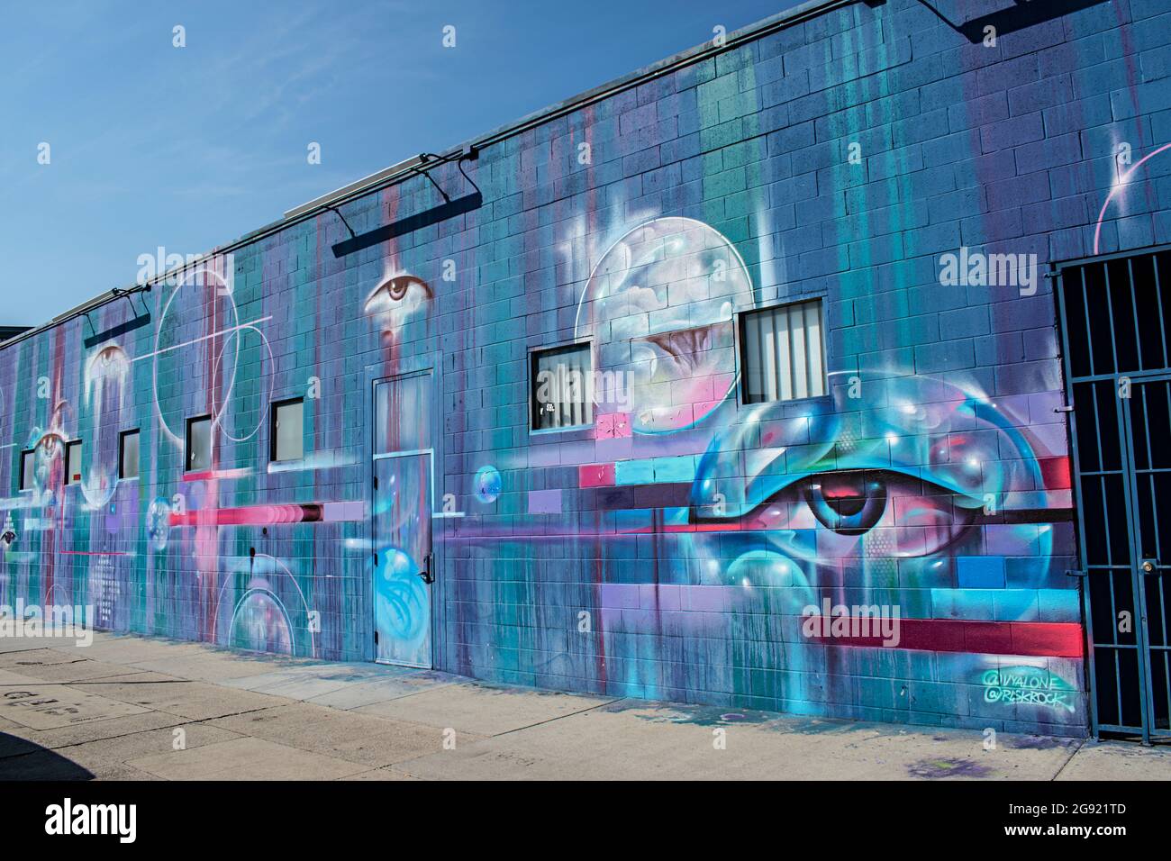 Murals and street art from the Arts District in Los Angeles California ...