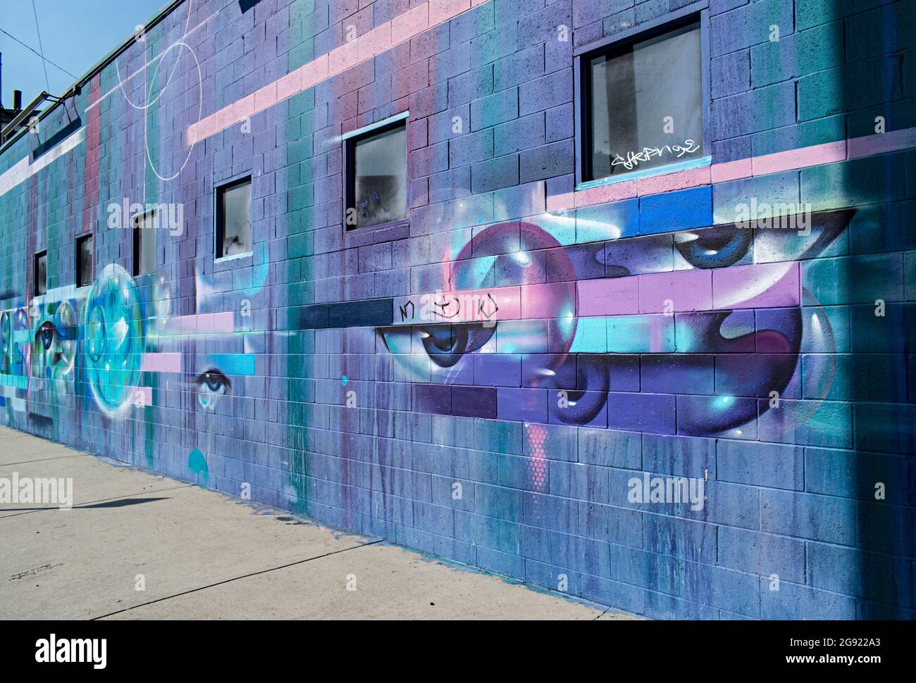 Murals and street art from the Arts District in Los Angeles California ...