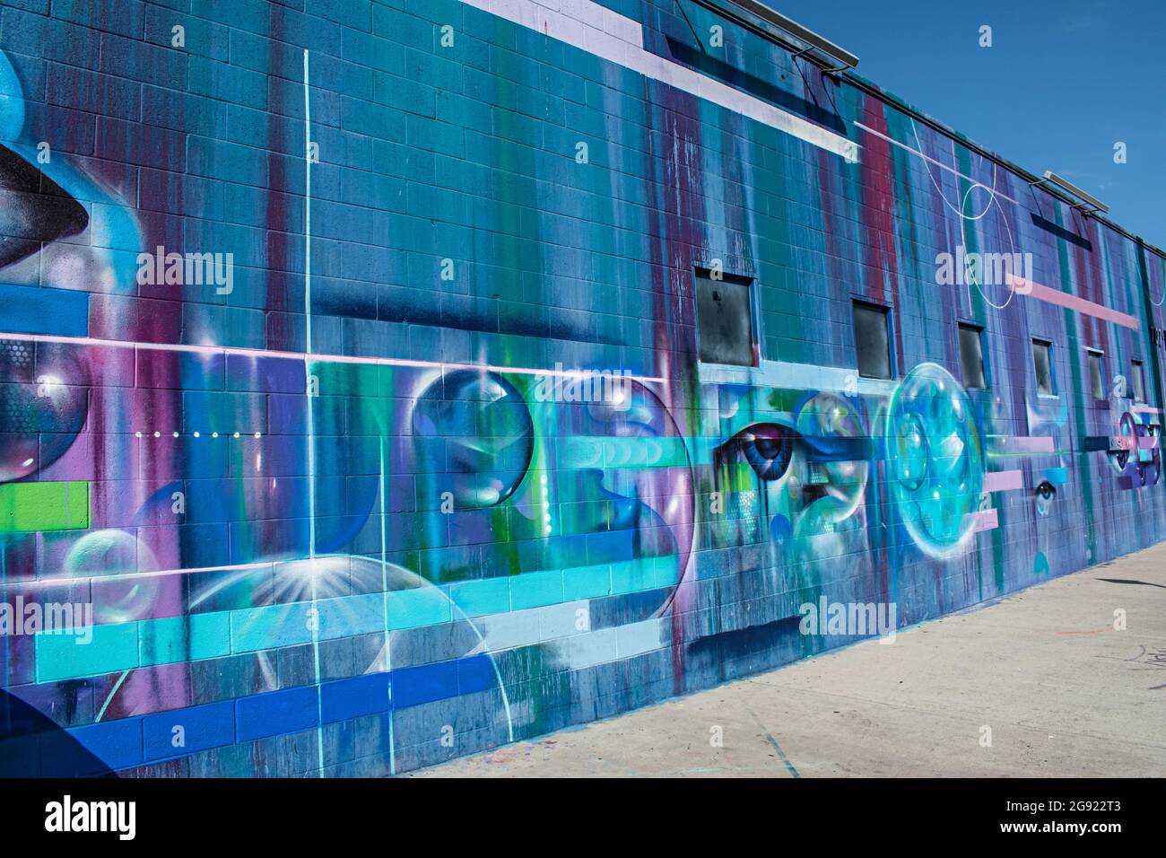 Murals and street art from the Arts District in Los Angeles California ...
