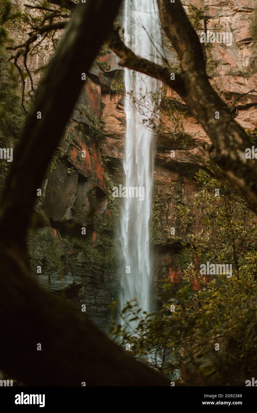 Belmore Falls waterfall, NSW, Australia Stock Photo Alamy