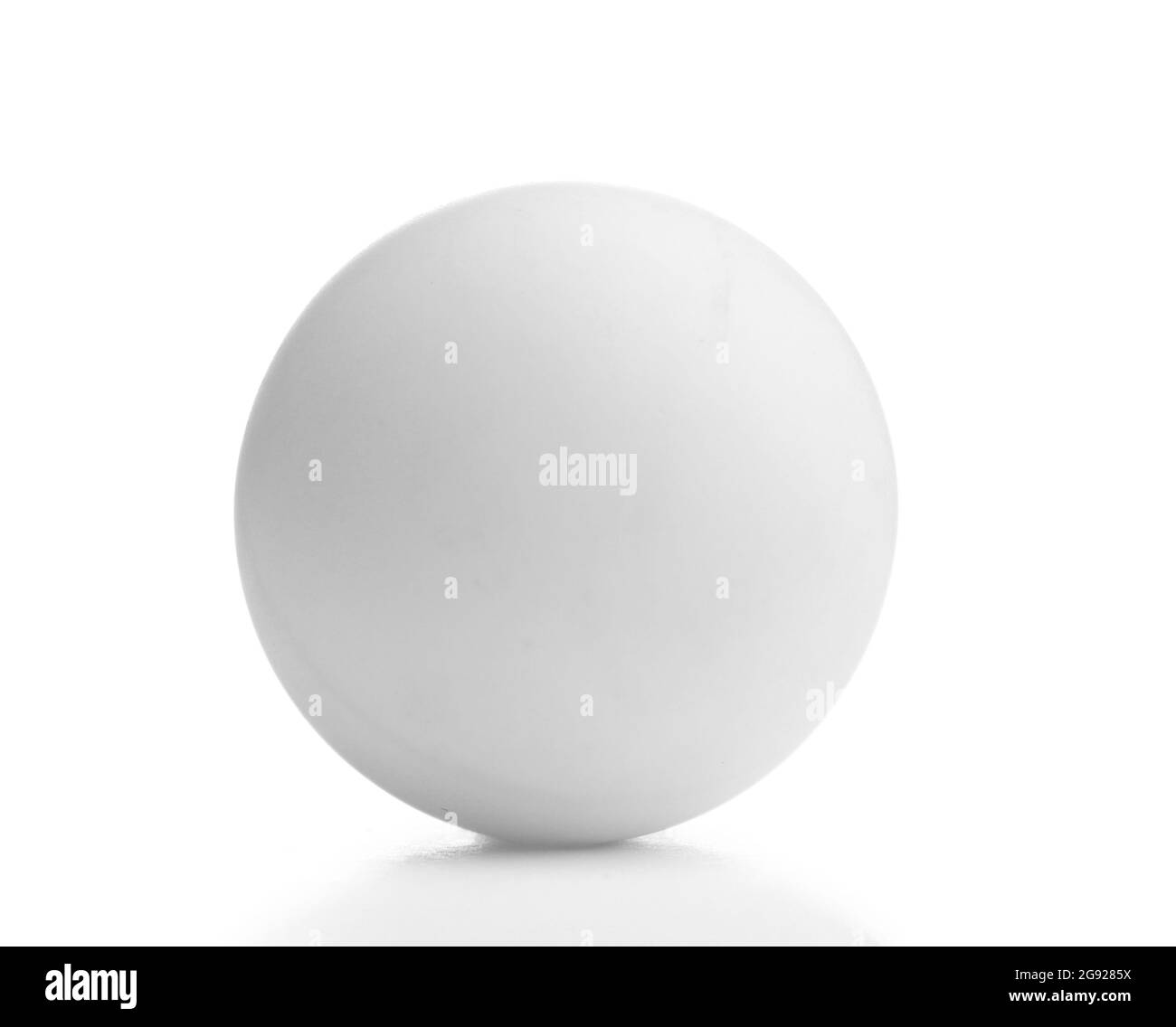 Ping pong Ball Isolated On White Stock Photo Alamy