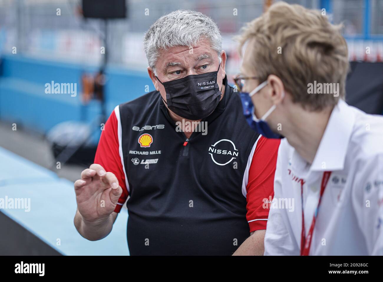 GAILLARDOT VINCENT(FR) TECHNICAL DIRECTOR NISSAN, PORTRAIT during the 2021 New York City ePrix, 6th meeting of the 2020-21 Formula E World Championship, on the Brooklyn Street Circuit from July 10 to 11, in New York, USA - Photo Francois Flamand / DPPI Stock Photo