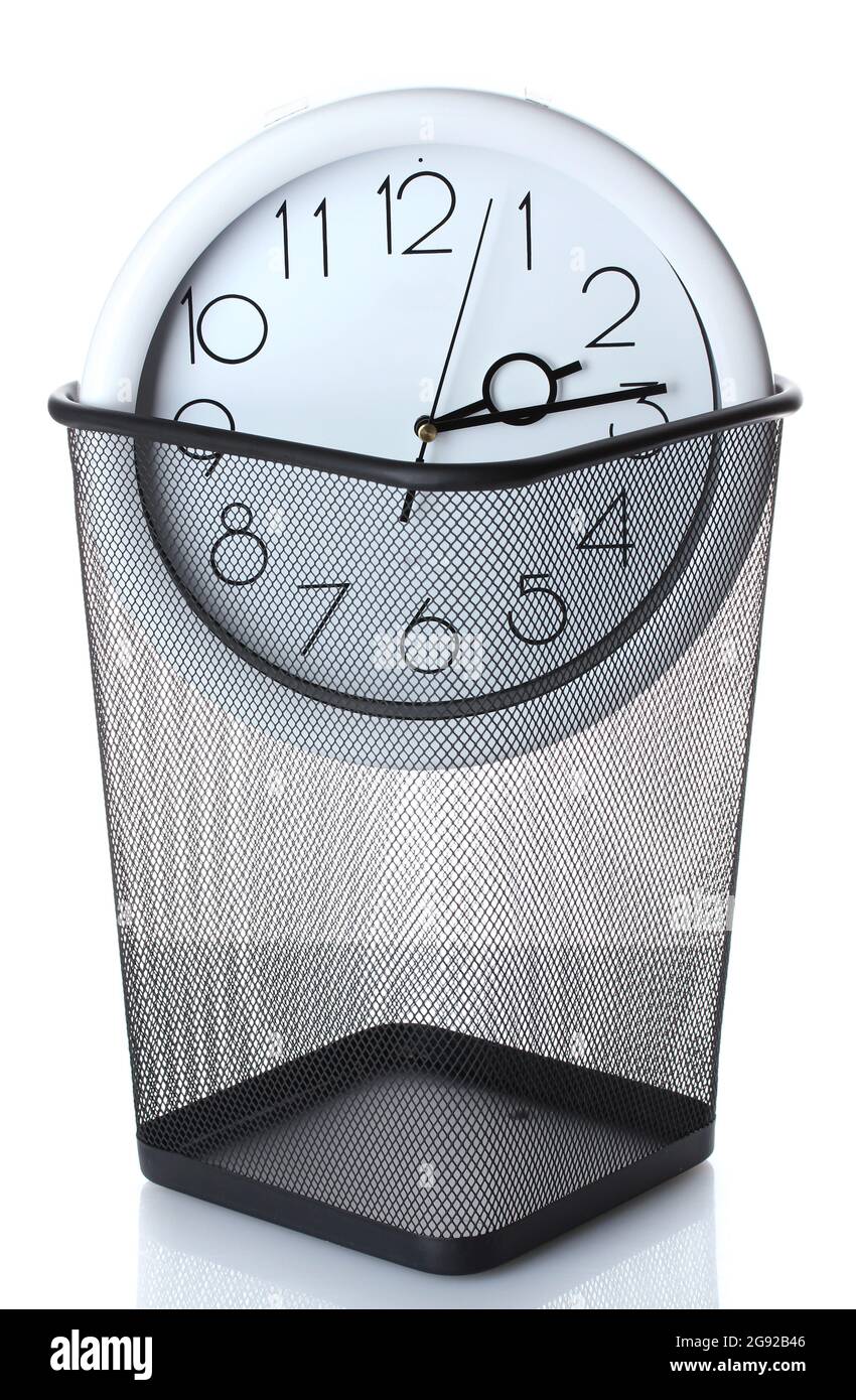 Alarm clock in bin hi-res stock photography and images - Alamy