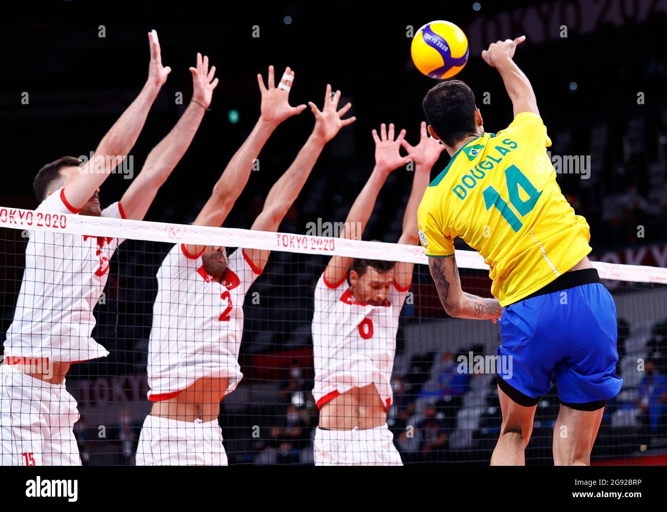 Brazil v tunisia hires stock photography and images Alamy