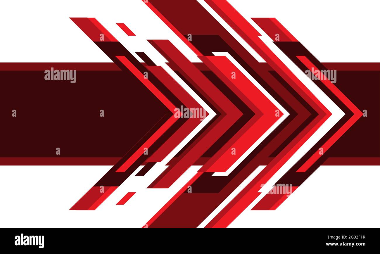 red and white technology background