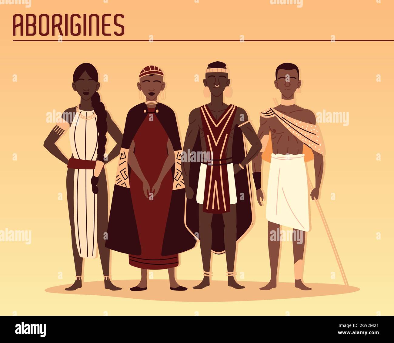 Aboriginal african tribes hi-res stock photography and images - Alamy