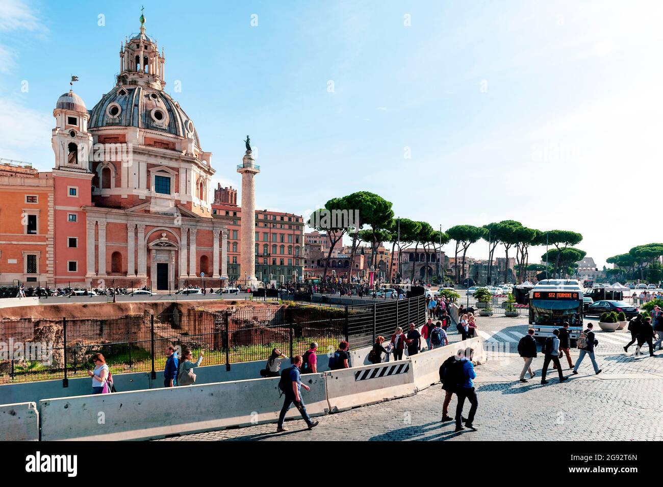 Piazza Della Madonna Di Loreto High Resolution Stock Photography And Images Alamy