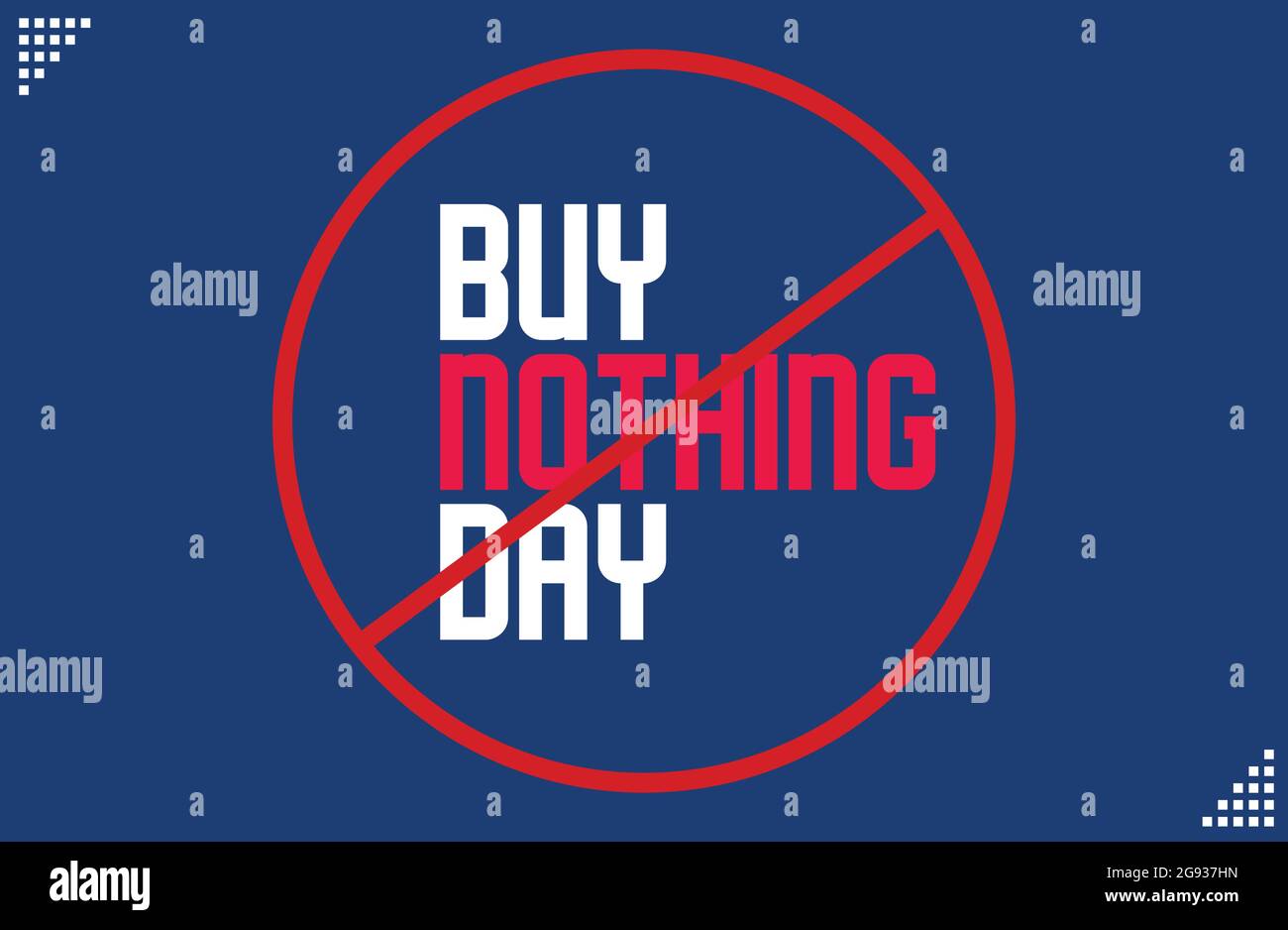 Buy Nothing Day vector template Stock Vector