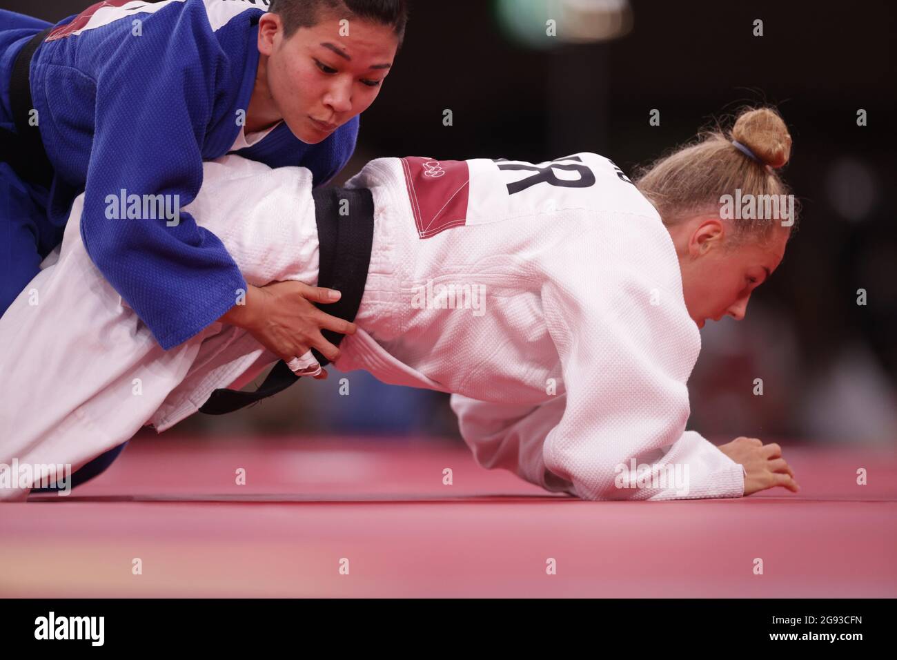 Tokyo 2020 Olympics Judo Women S 48kg Semifinal Nippon Budokan Tokyo Japan July 24