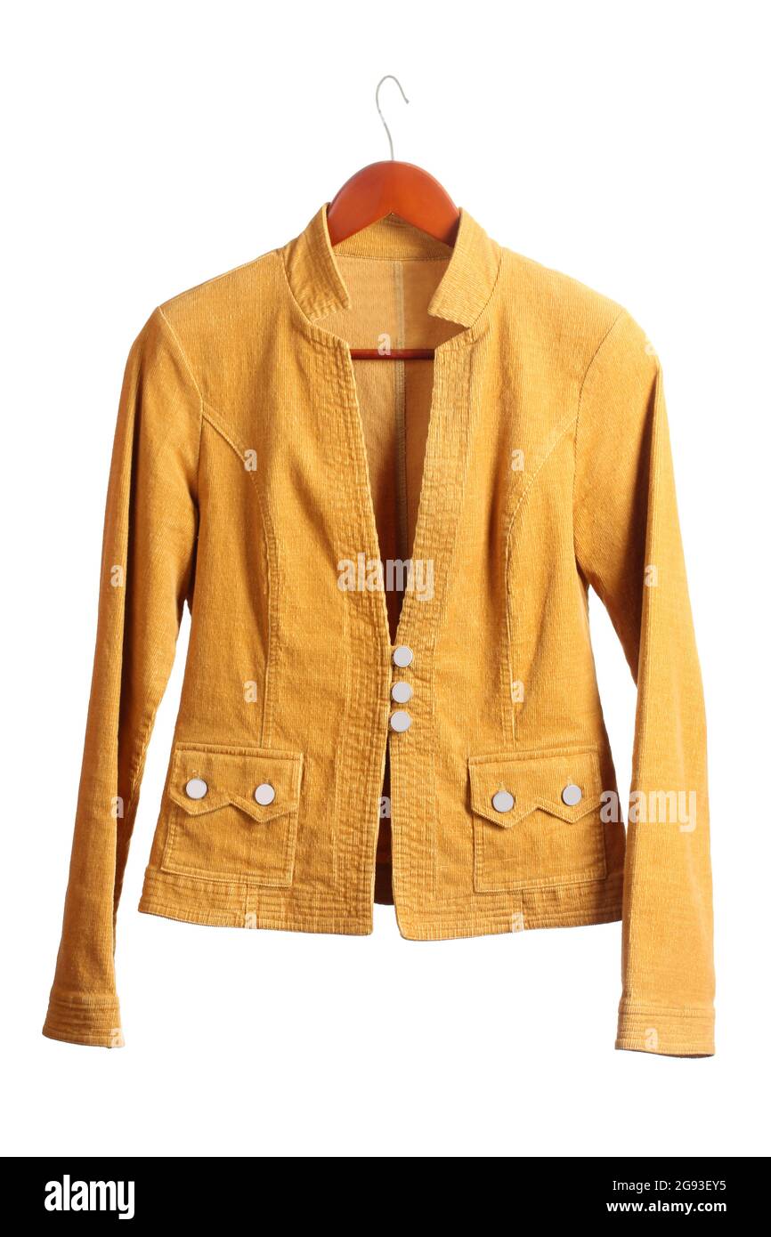 Women's brown jacket Stock Photo - Alamy