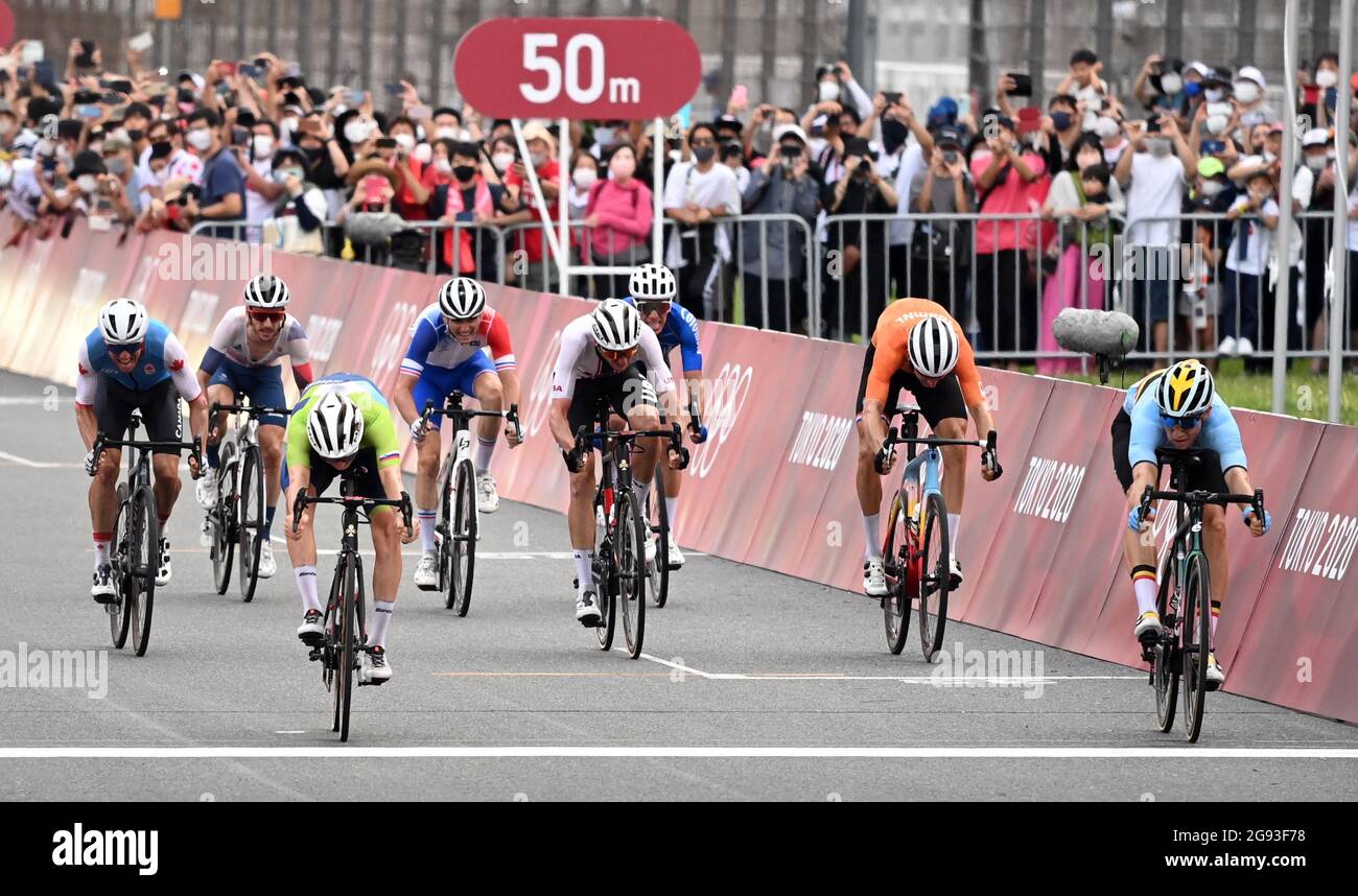 cycling road race olympics 2021