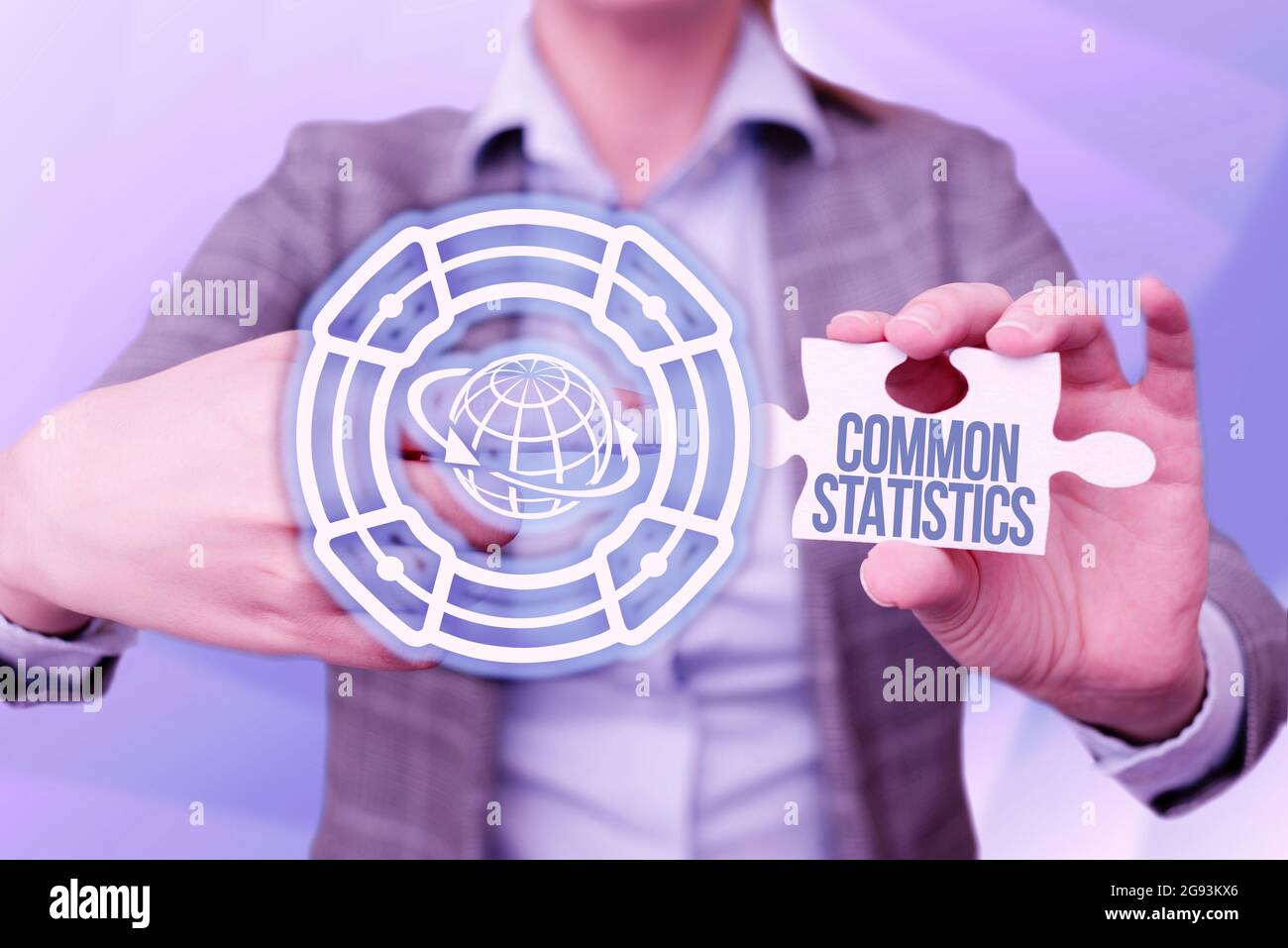 Hand writing sign Common Statistics. Business showcase used to