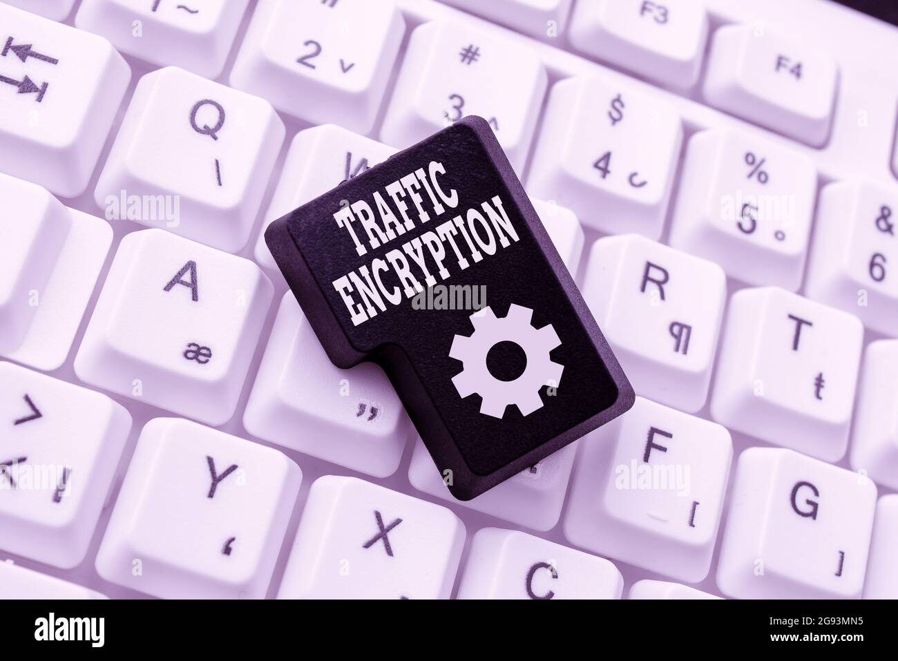 Hand writing sign Traffic Encryption. Business showcase method of ...