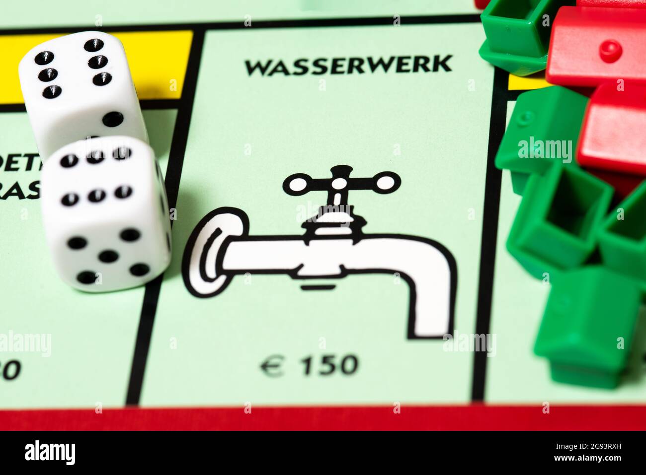 Water works on monopoly board hires stock photography and images Alamy