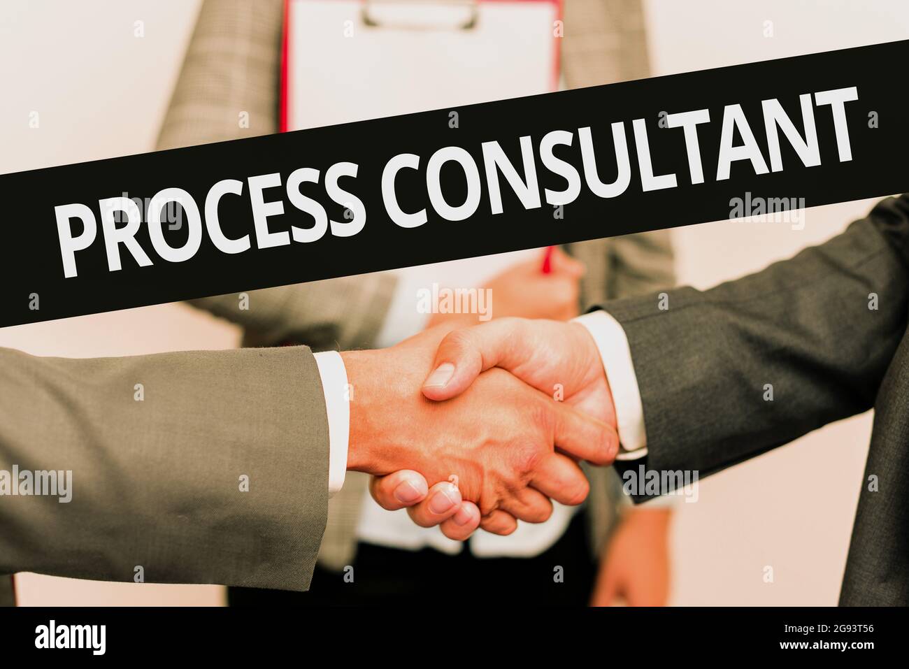 Hand writing sign Process Consultant. Business concept someone ...