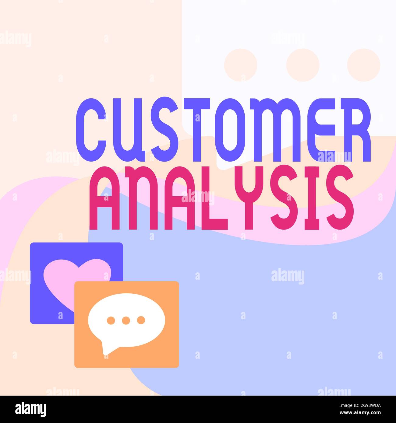 Customer Analysis Lettering Handwriting text Customer Analysis, Conceptual photo systematic ...