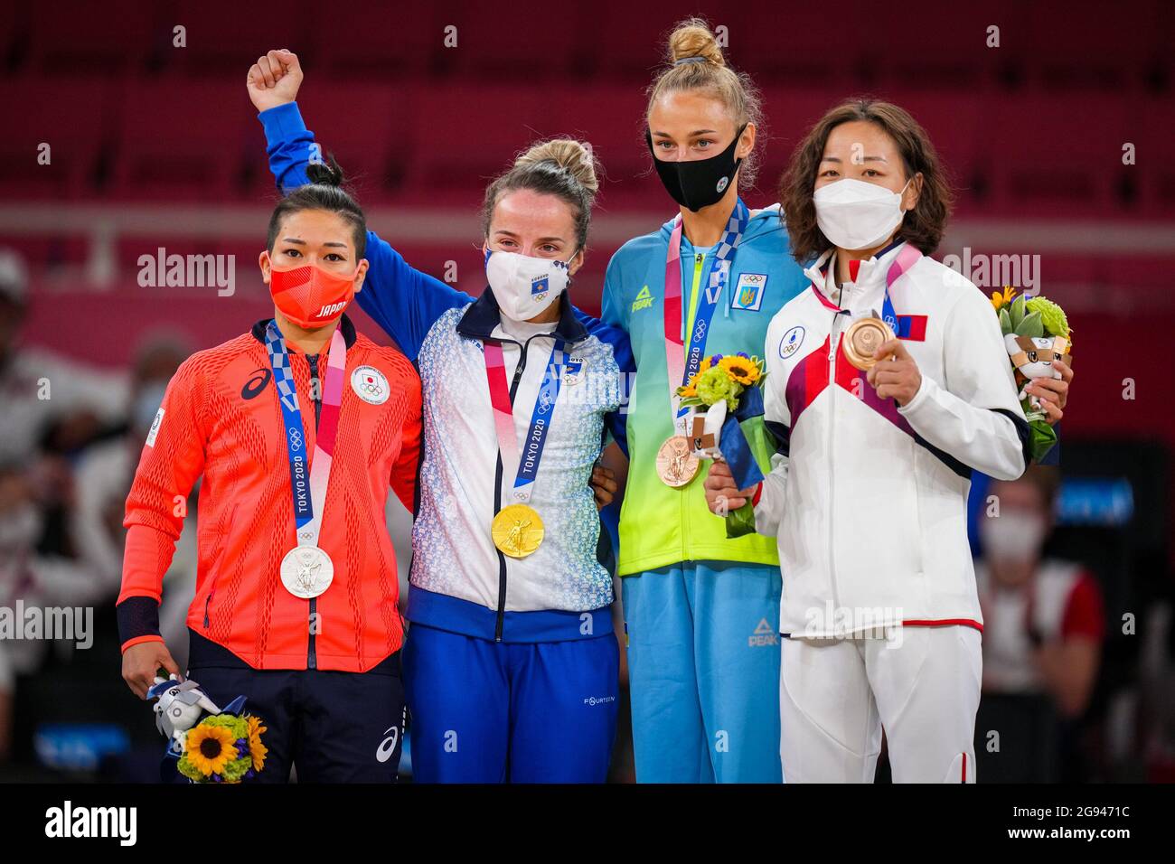 Federica Pellegrini Awards Men's Super-G Medals At Beijing 2022 Games