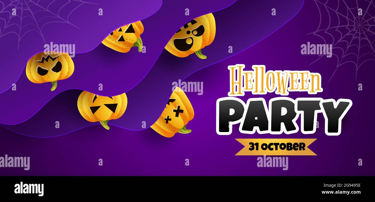 Vector illustration background Halloween 31 october holiday Stock ...
