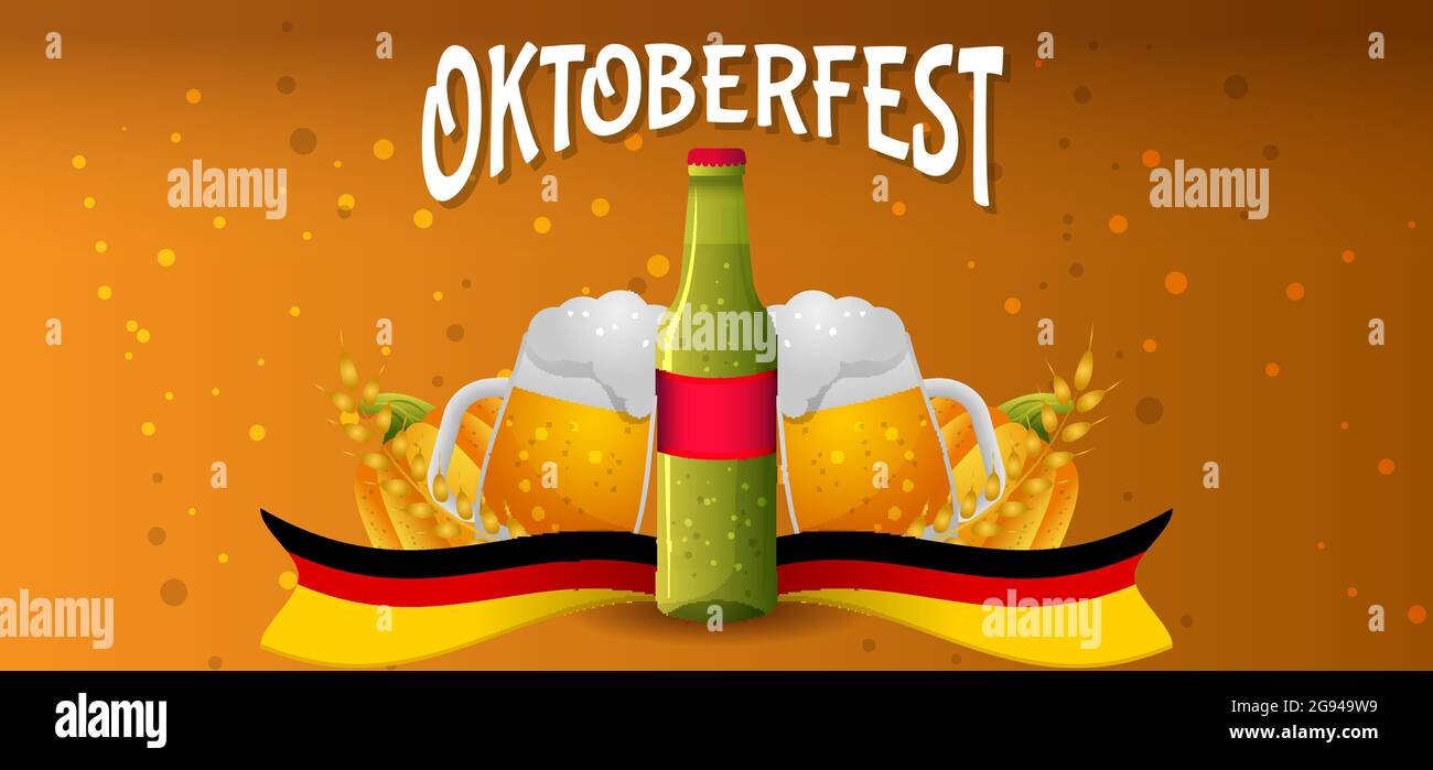 Oktoberfest beer texture Stock Vector Image & Art - Alamy