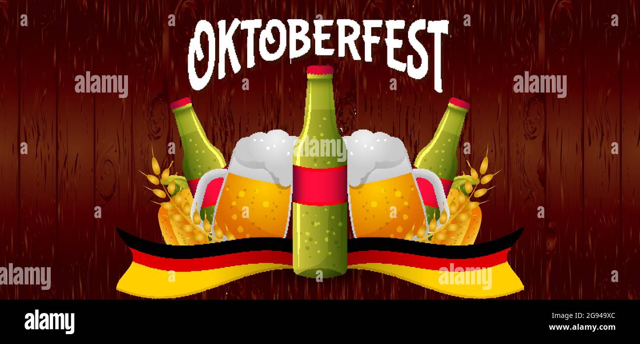 Oktoberfest wooden texture Stock Vector Image & Art - Alamy