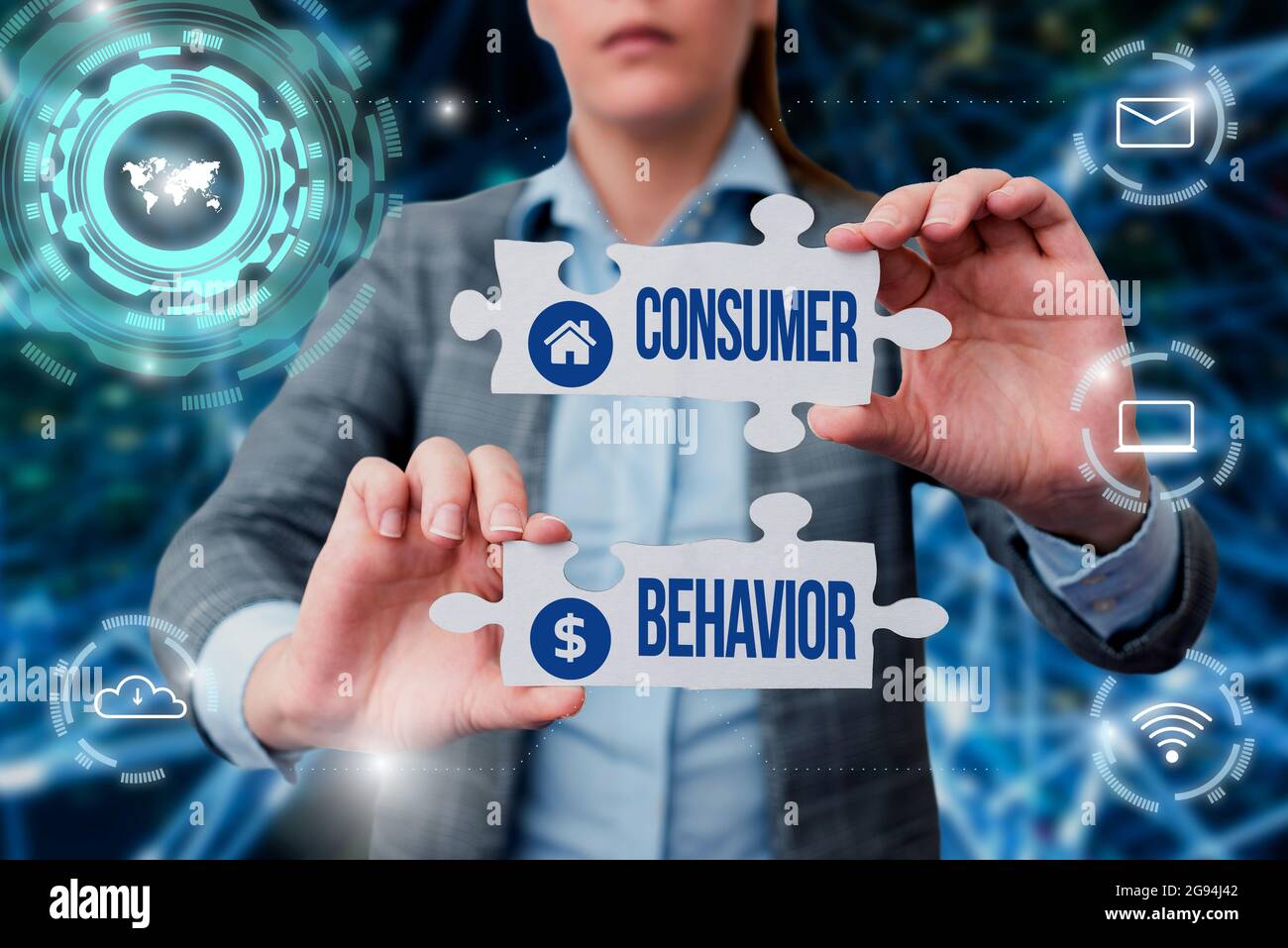 Conceptual display Consumer Behavior. Conceptual photo study of how ...